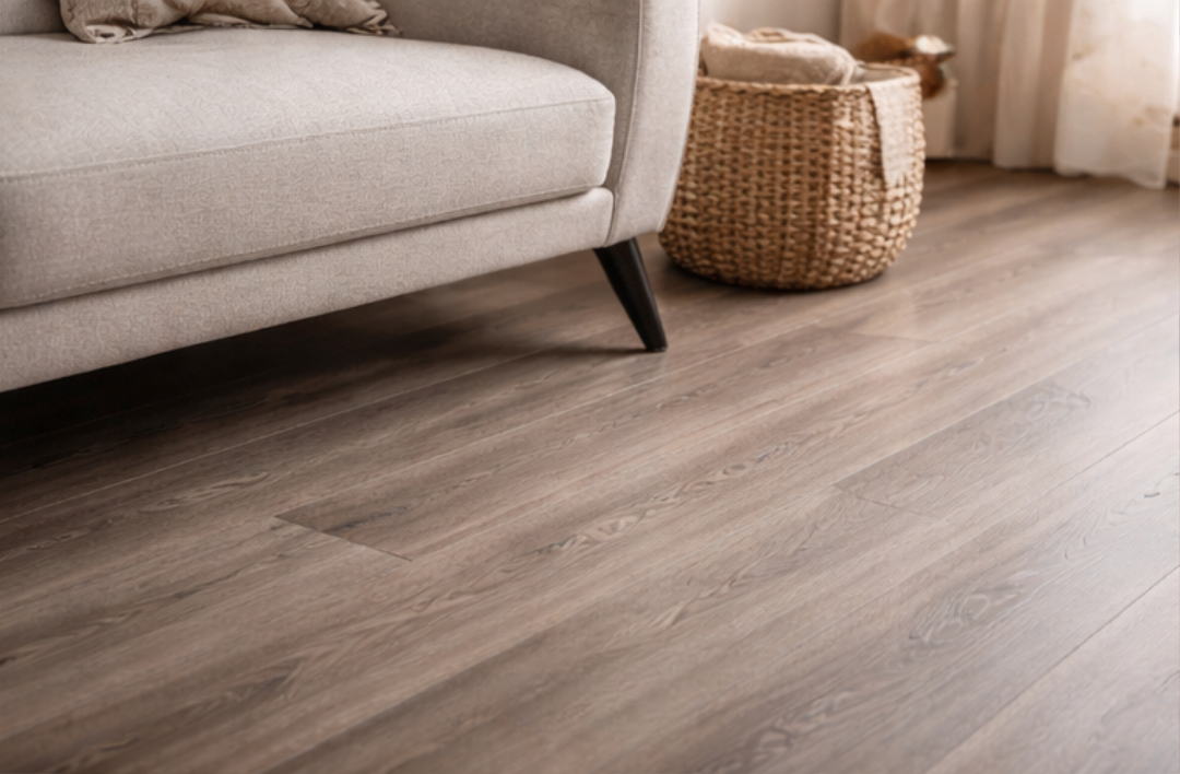 Professional flooring finishing